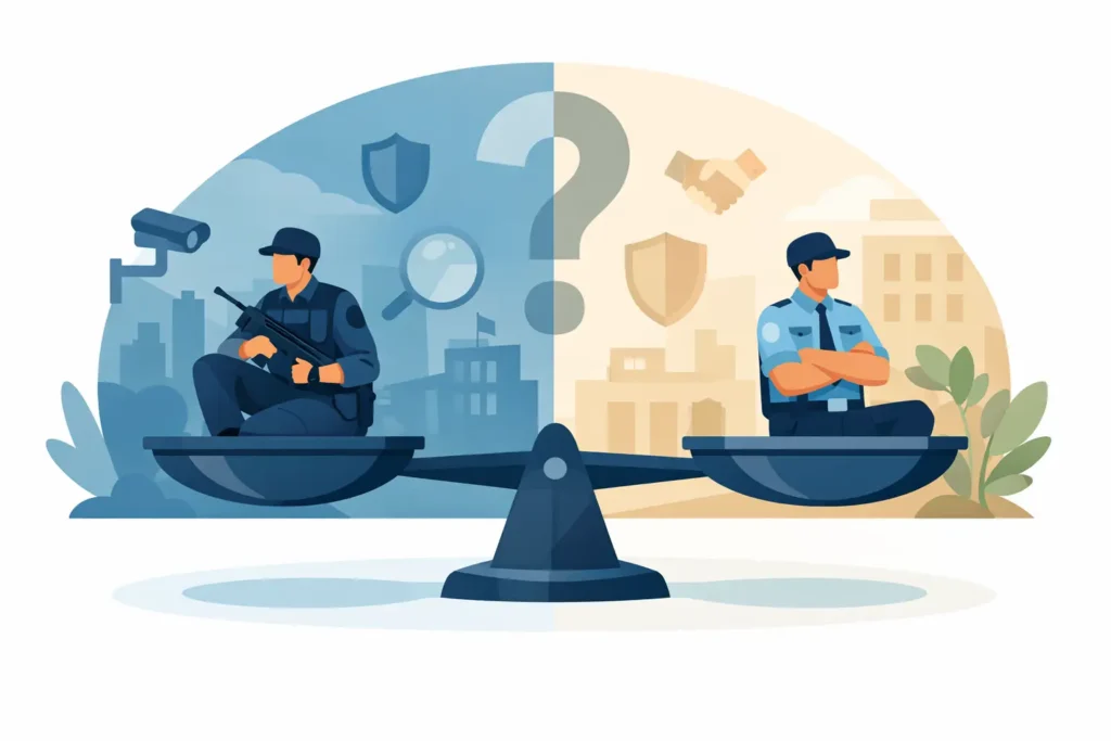 Choosing Armed Versus Unarmed Guards Wisely