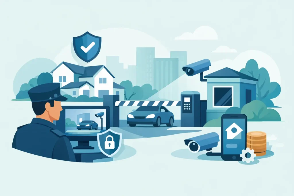Cost-Effective Gate Security for Communities