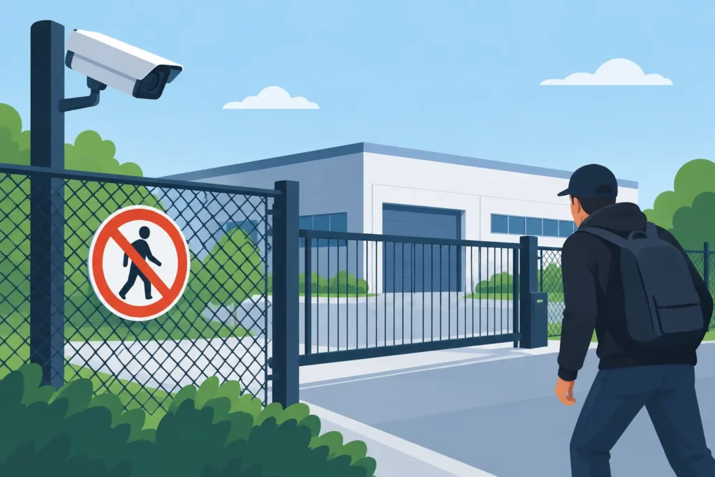 How to Deter Site Trespassing Effectively