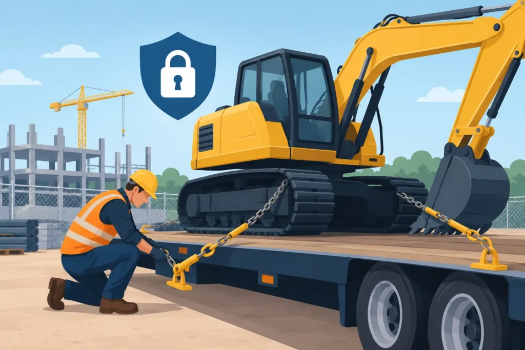 How to Secure Construction Equipment on Site
