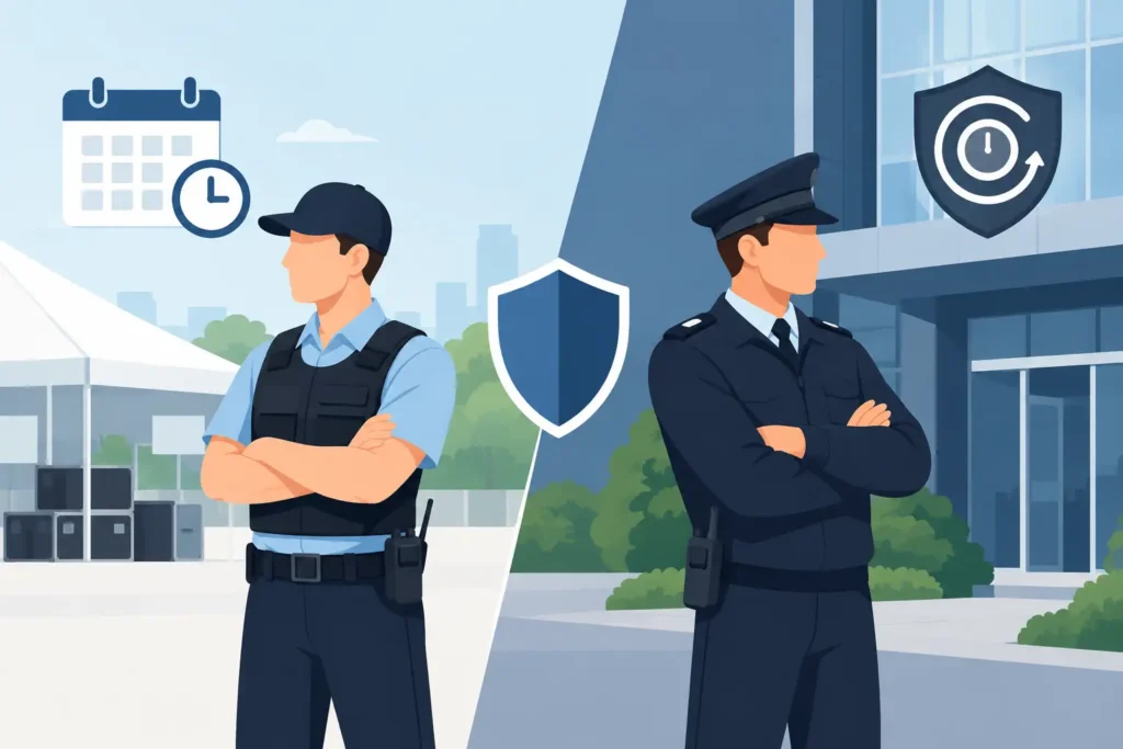 Temporary Guards vs Permanent Guards Compared